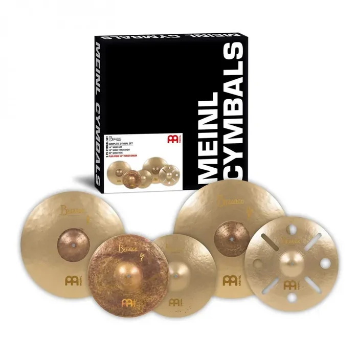 Meinl Byzance Benny Greb Vintage Sand Bonus Cymbal Set – B14SAH, B18SATC, B20SAR, B16TRC
