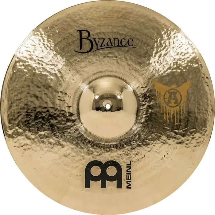 Meinl Byzance Brilliant 24″ Pure Metal Ride Cymbal B24PMR-B