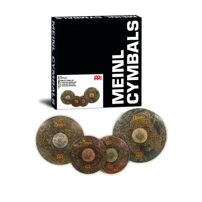 Meinl Byzance Extra Dry Cymbal Set Box Set