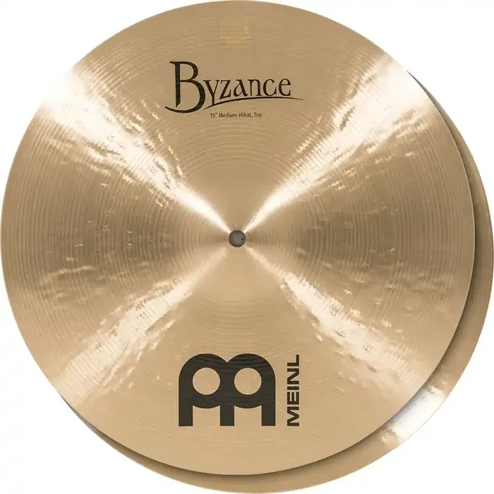 Meinl Byzance Traditional 15” Medium Hi-Hat Cymbals B15MH