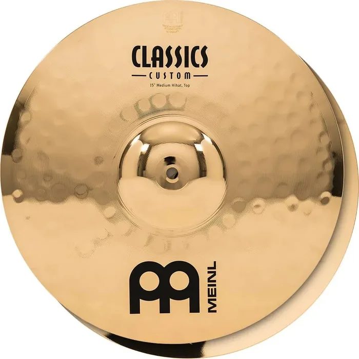 Meinl Classics Custom Brilliant 15” Medium Hi Hat Cymbala CC15MH-B