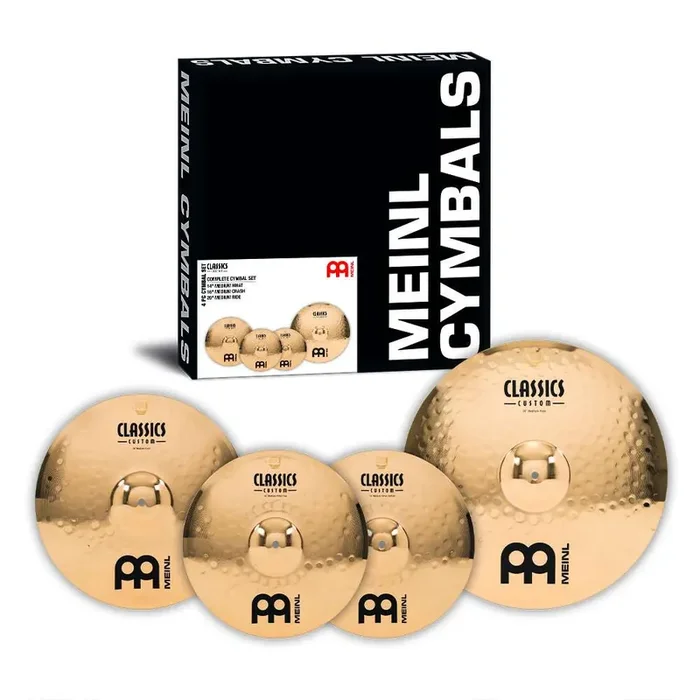 Meinl Classics Custom Brilliant Medium Cymbal Set CC141620