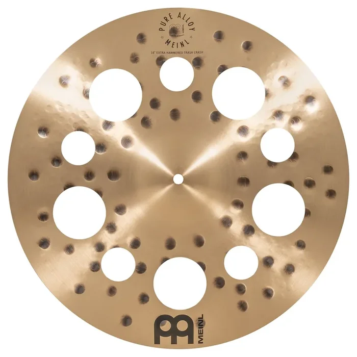 MEINL Cymbals 18″ Pure Alloy Extra Hammered Trash Crash PA18EHTRC