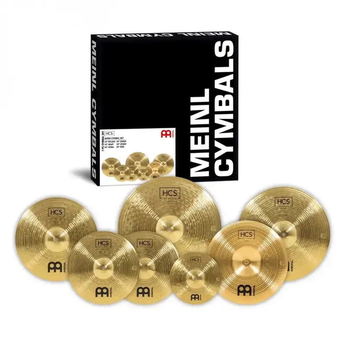Meinl HCS Super Cymbal Set – HCS14H, HCS16C, HCS18C, HCS16CH, HCS20R, HCS10S