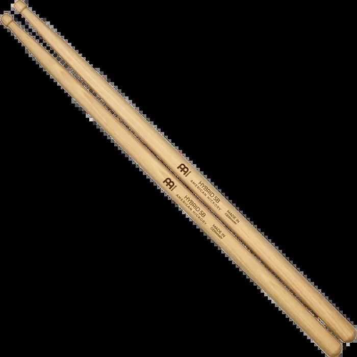 Meinl Hybrid 5B Hickory Wood Tip Drumsticks SB107