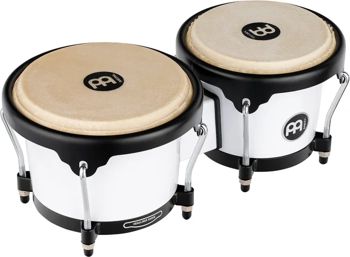 Meinl Molded ABS Bongo 6 1/2″ & 7 1/2″ – Bright White
