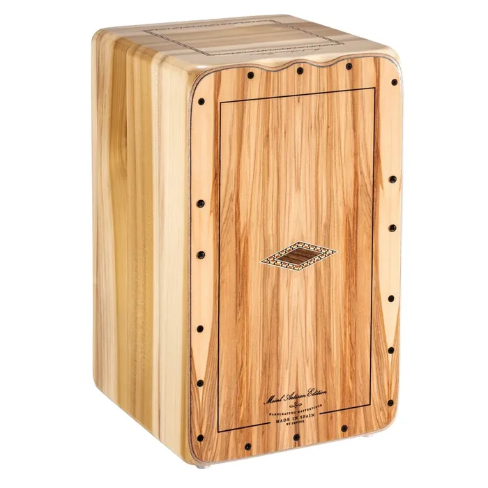 MEINL Percussion Artisan Edition Cajon Fandago Line – Indian Heartwood, Tulip Poplar
