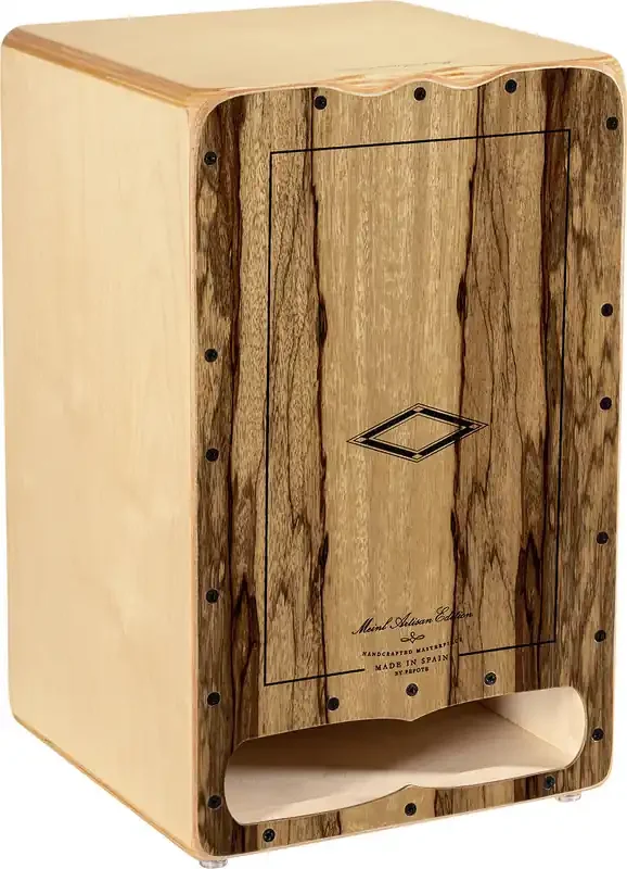 MEINL Percussion Artisan Edition Series String Cajon Cantina Line – Limba
