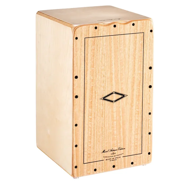 MEINL Percussion Artisan Edition Series String Cajon Tango Line – Light Eucalyptus