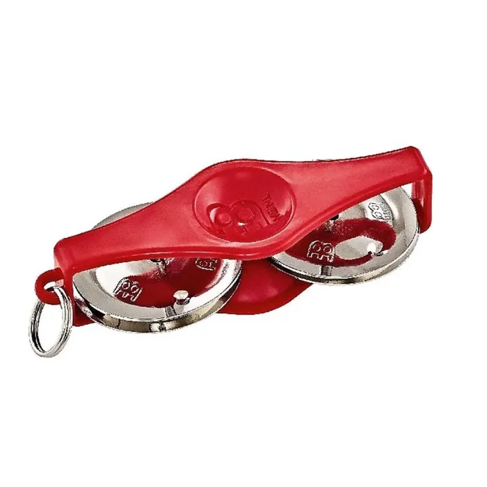 Meinl Percussion Key Ring Tambourine Red