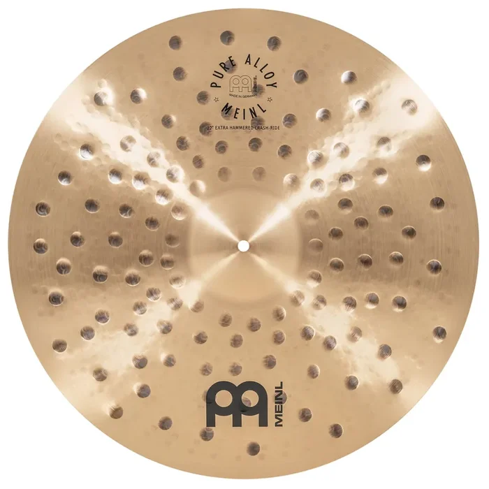 Meinl Pure Alloy 22 inch Extra Hammered Crash/Ride Cymbal PA22EHCR