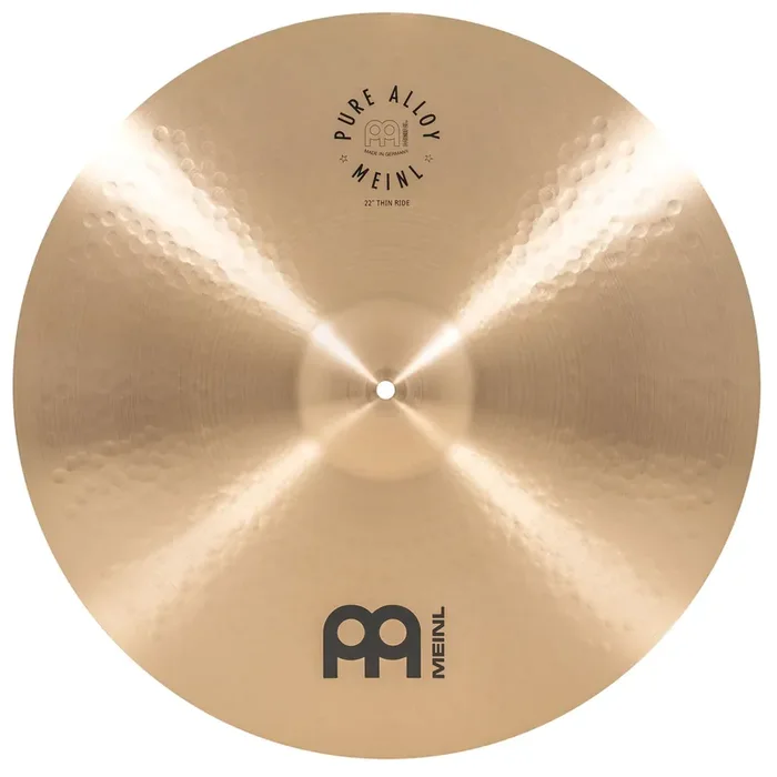 Meinl Pure Alloy 22 inch Thin Ride Cymbal PA22TR