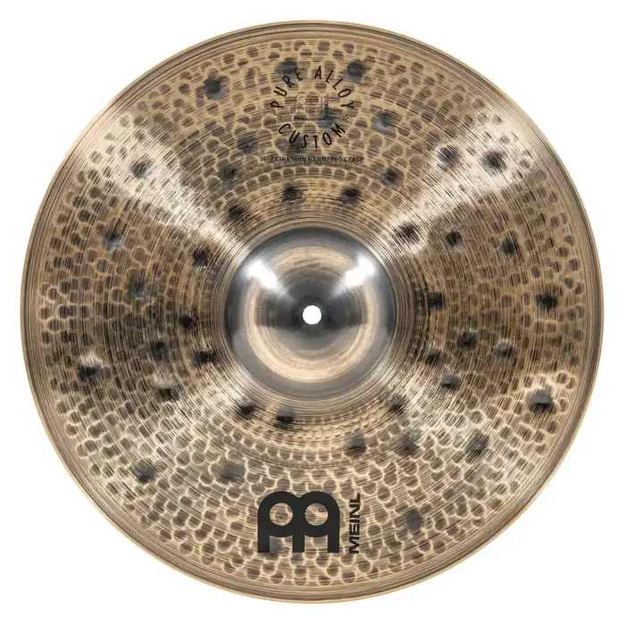 Meinl Pure Alloy Custom 16 inch Extra Thin Hammered Crash Cymbal PAC16ETHC