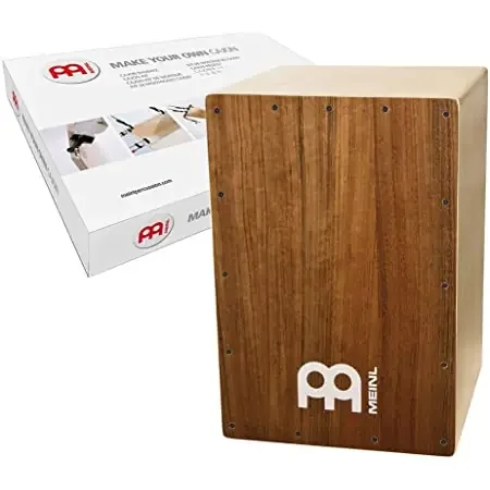 Meinl‘s Build Your Own Cajon Kit Ovangkol Frontplate