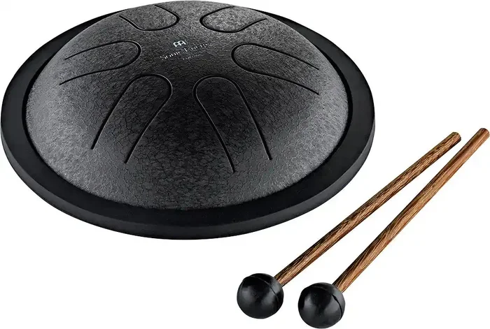 Meinl Sonic Energy Mini Steel Tongue Drum C Major Black / 6″/15,24 cm