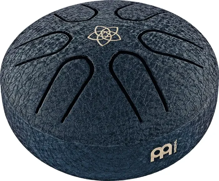 Meinl Sonic Energy Pocket Steel Tongue Drum A Major 3″ Blue Venus Flower
