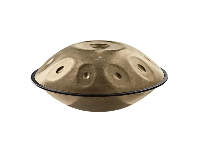 Meinl Sonic Energy Sensory Handpan Stainless Steel D Amara 10 Notes 440 Hz – Vintage Gold