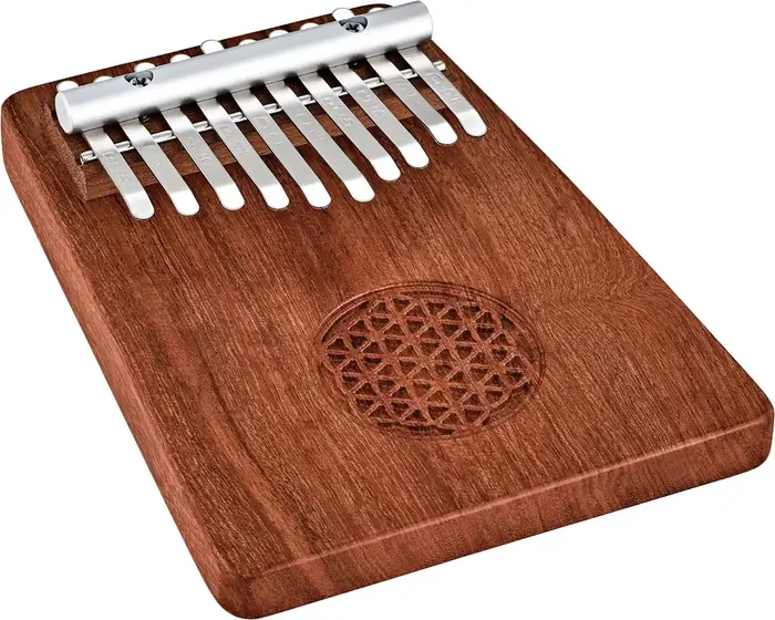 Meinl Sonic Energy Solid “Flower of Life” Kalimba – 10 notes / Zambesi Redwood