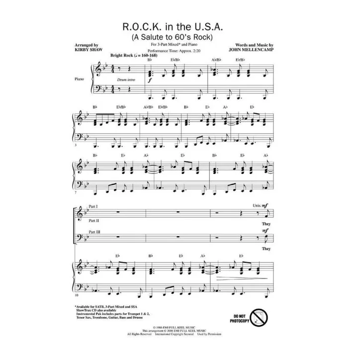 Mellencamp, John – R.O.C.K. in the U.S.A. (A Salute to ’60s Rock)