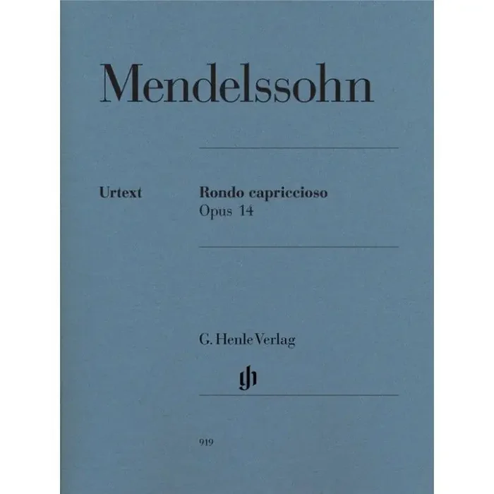 Mendelssohn Bartholdy, Felix Rondo capriccioso op. 14