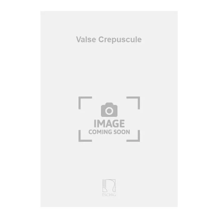 Menil, F. – Valse Crepuscule