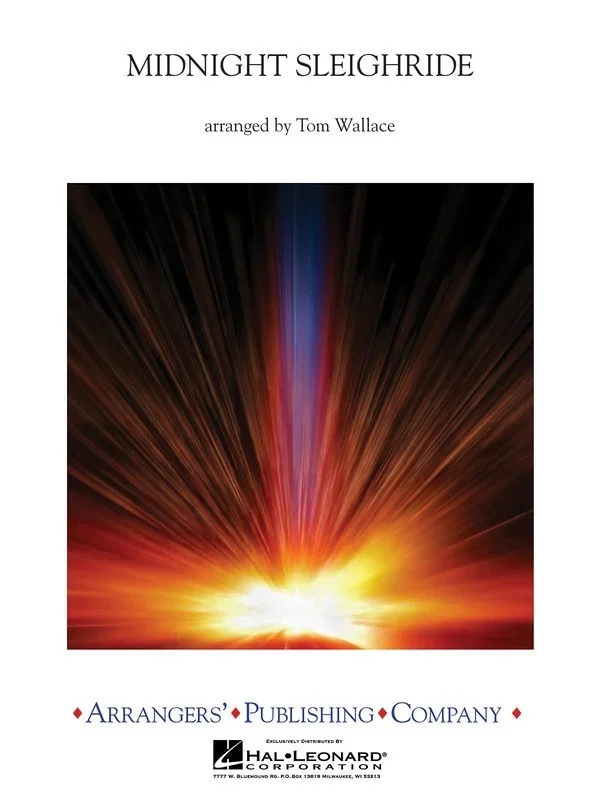 Midnight Sleighride Concert Band 3 (Music Score/Parts)