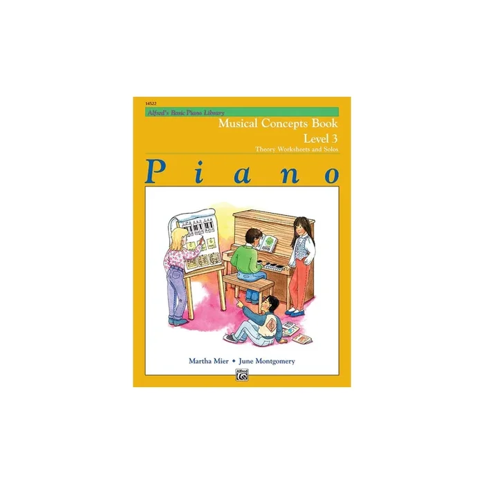 Mier, M. – Alfred’s Basic Piano Library Musical Concepts 3