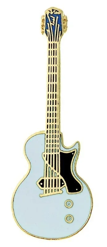 Mini Pin L P Jr Guitar White