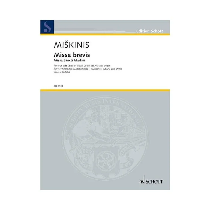 Miskinis, Vytautas – Missa brevis