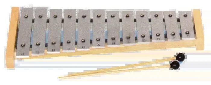 Mitello 12 Note Diatonic Glockenspiel with Beaters C3-G4 ED563