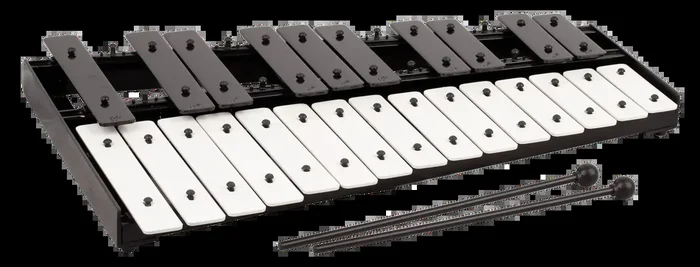 Mitello 25-Note Glockenspiel – Chromatic A2-A4 with Beaters