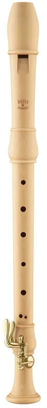 Moeck Flauto Rondo Alto Recorder in Maple with Double Keys