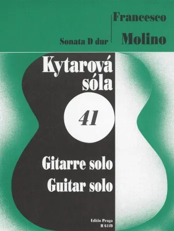 Molino : Sonata in D, Op.6. : Guitar: (Barenreiter)
