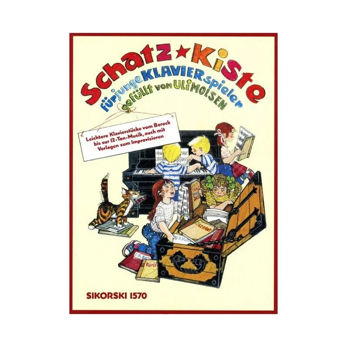 Molsen, Uli – Schatzkiste für junge Klavierspieler