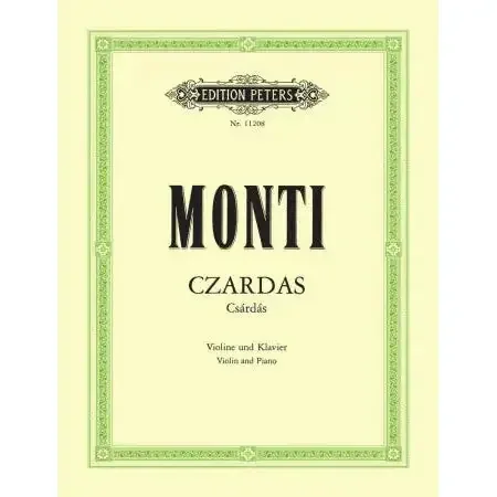 Monti, Vittorio Czardas for violin & piano