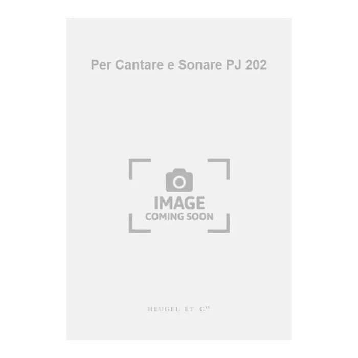Morin, Jean-Baptiste – Per Cantare e Sonare PJ 202