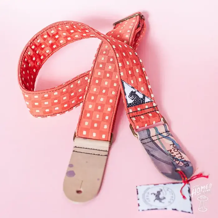 Mother Mary Company handmade guitar strap – ‘Chubby Checker‘