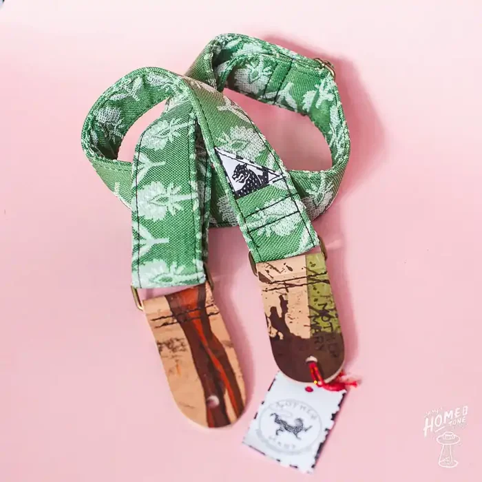 Mother Mary Company handmade guitar strap – ‘Spa Day‘