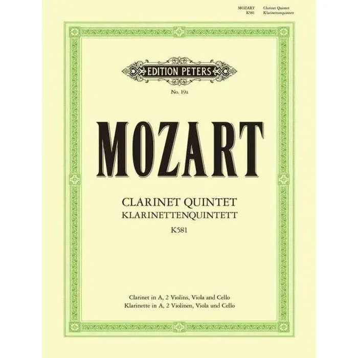 Mozart – Clarinet Quintet K581