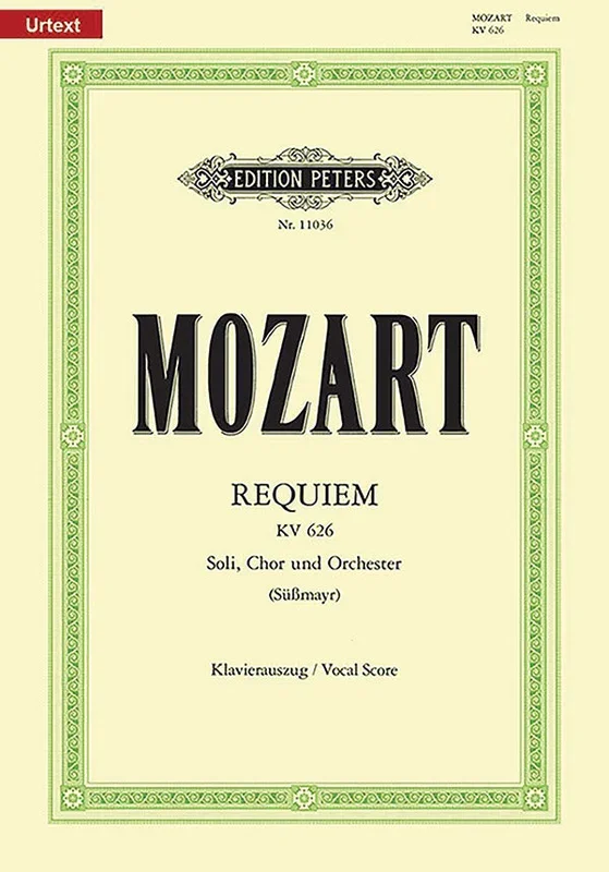 Mozart: Requiem, K. 626 – completed by Süßmayr