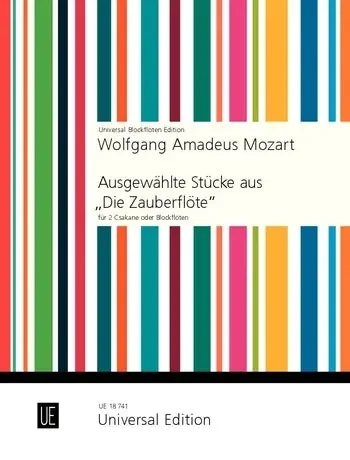 Mozart Selected Pieces from The Magic Flute for Recorder Duet