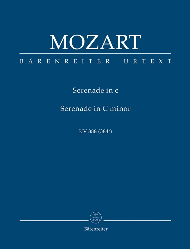 Mozart: Serenade in C Minor Kv388 – Study Score