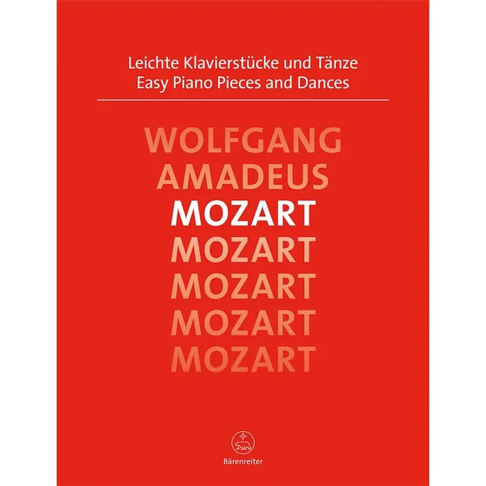 Mozart, Wolfgang Amadeus Easy Piano Pieces and Dances.