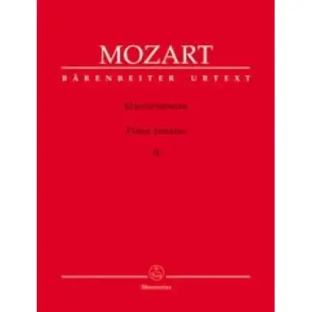 Mozart, Wolfgang Amadeus Piano Sonatas Bk.2 Nos 10-18