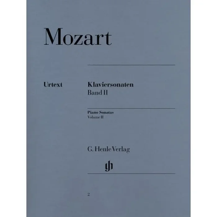Mozart, Wolfgang Amadeus Piano Sonatas Vol. 2