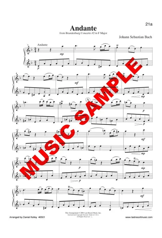 Music for Two – Volume 5 (for flute or oboe or violin)