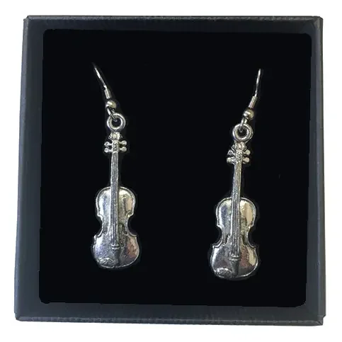 Musical Pewter Earrings