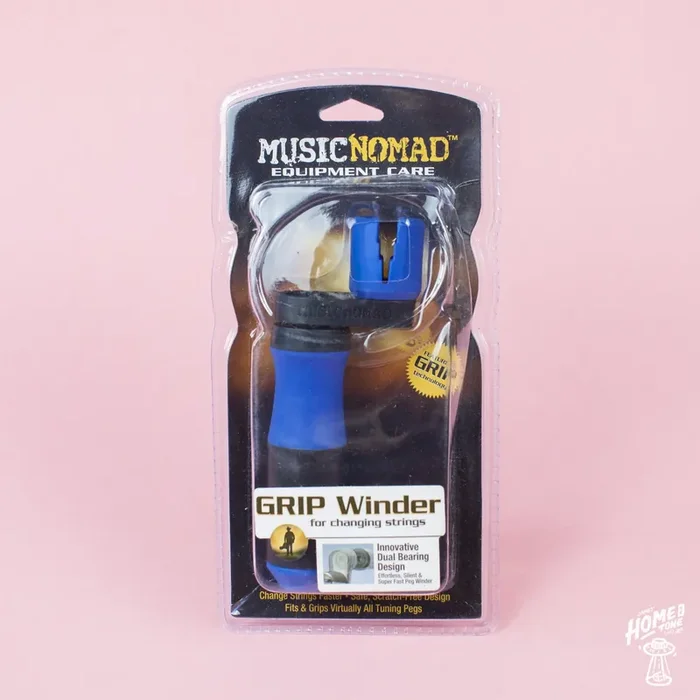 MusicNomad – GRIP Winder – Rubber Lined, Dual Bearing String/Peg Winder