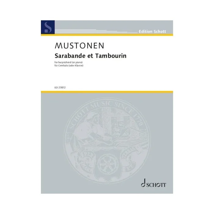 Mustonen, Olli – Sarabande et Tambourin