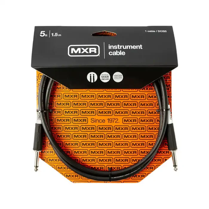 MXR DCIS05 Standard Instrument Cable, Straight/Straight, 5ft